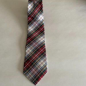 Tommy Hilfiger Plaid  Silk Tie